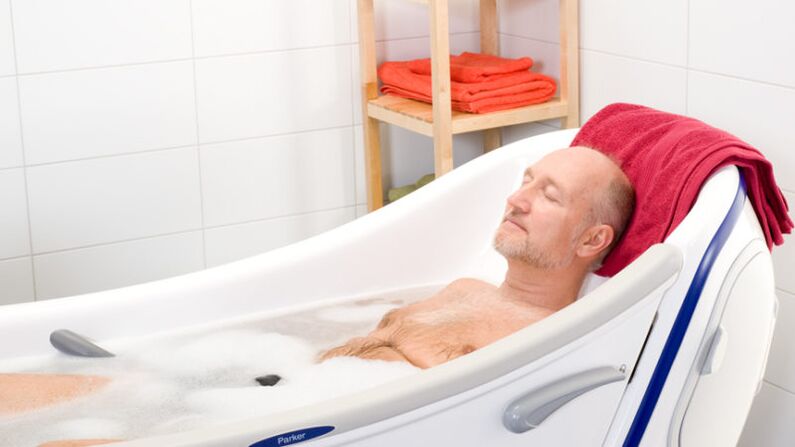 take baths to increase potency after 50 years